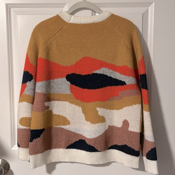 THML Mustard and Orange Sweater Women's Small - Picture 3 of 5
